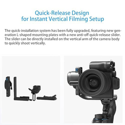 Stabilizer Camera: FeiyuTech SCORP 2 Gimbal Stabilizer for – In Use
