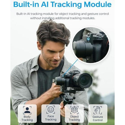 Gimbal FeiyuTech SCORP 2 KIT: 3-Axis Gimbal Stabilizer for – Side View