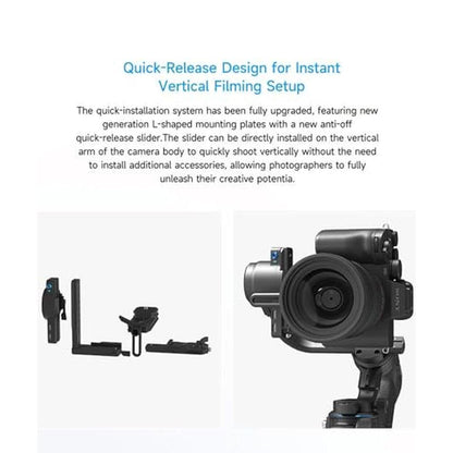 Gimbal FeiyuTech SCORP 2 KIT: 3-Axis Gimbal Stabilizer for – Close-up Detail