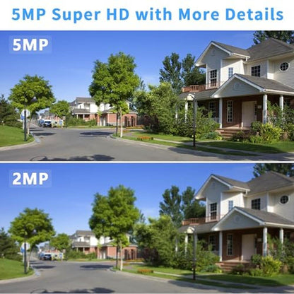 POE Camera: Tennoz 5MP POE IP Bullet Camera Outdoor H.265 – In Use