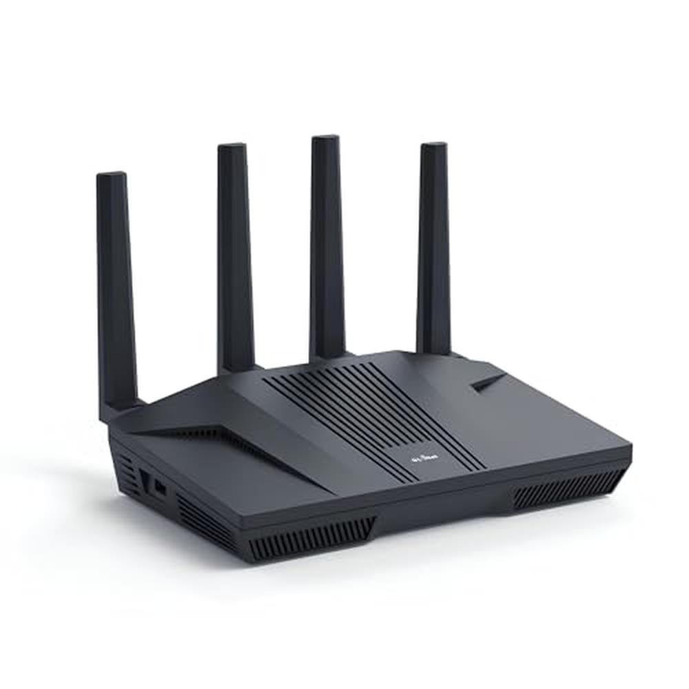 GL.iNet GL-MT6000 (Flint 2) WiFi 6 High Speed Gaming – Front View