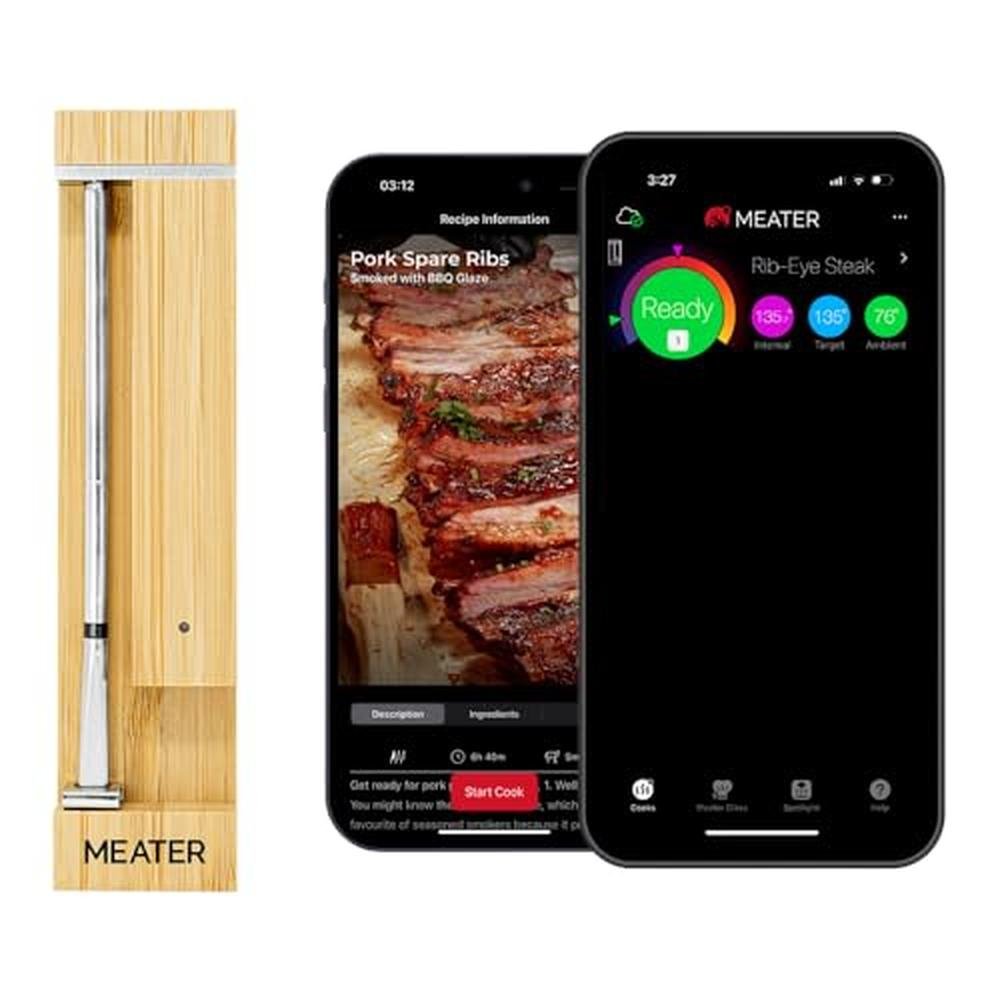 Fryer Meater: MEATER Pro Smart Bluetooth Wireless Meat – Front View