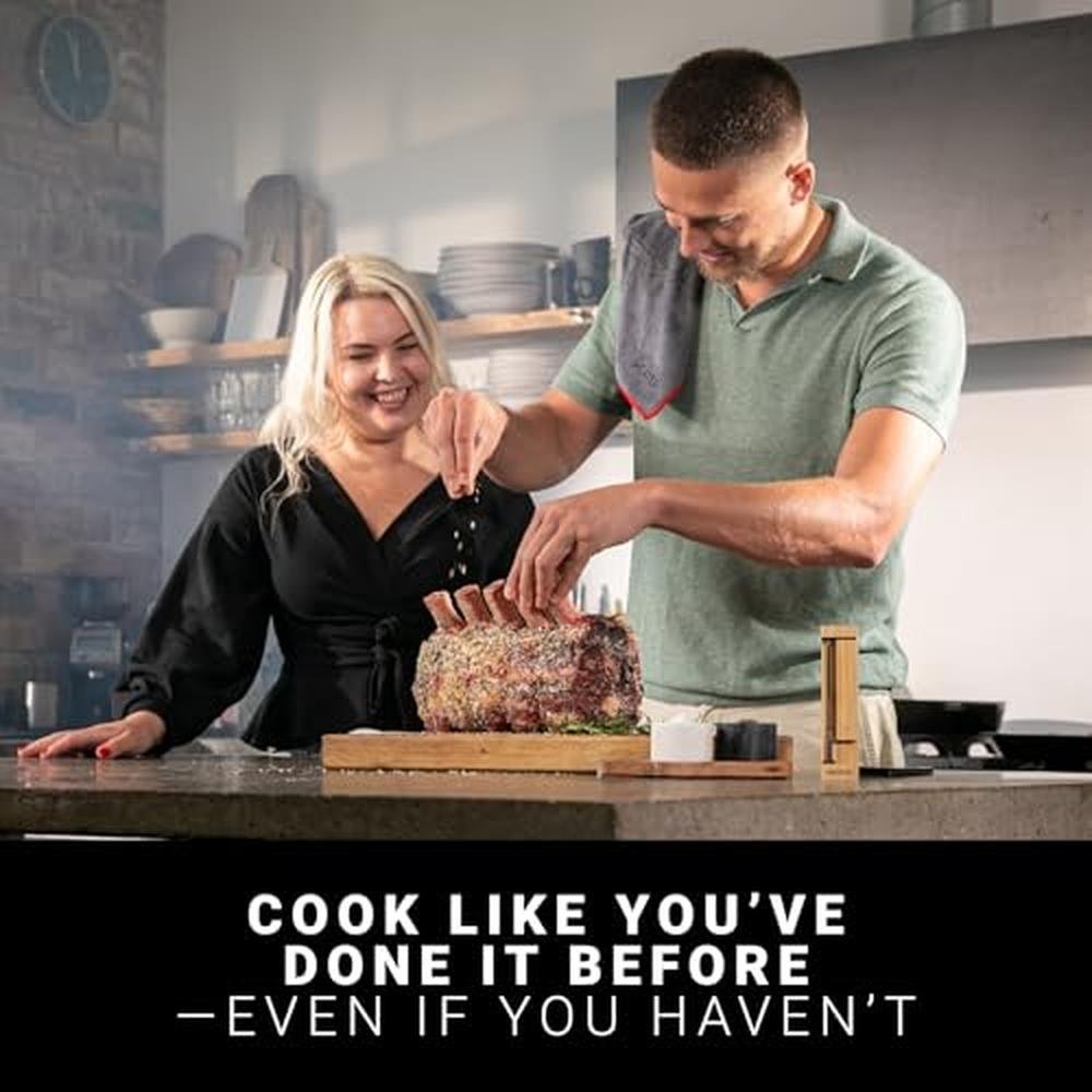 Fryer Meater: MEATER Pro Smart Bluetooth Wireless Meat – In Use