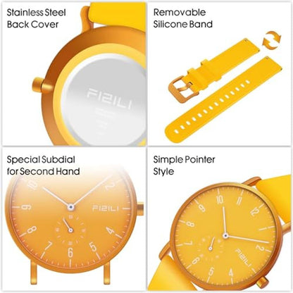 Men Watch: FIZILI Ultra-Thin Minimalist Waterproof Fashion – Packaging