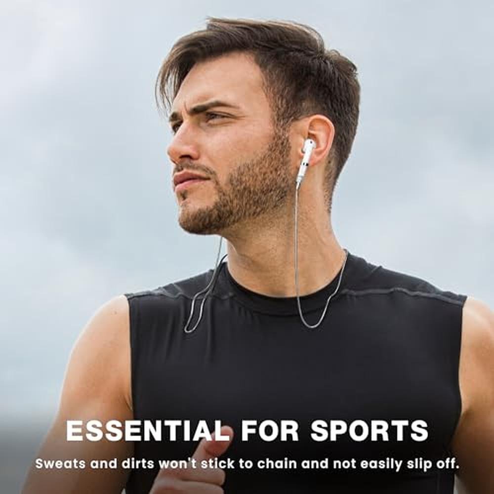 AirPods Lawonda: Lawonda Anti-Lost Neck Strap for AirPods – In Use