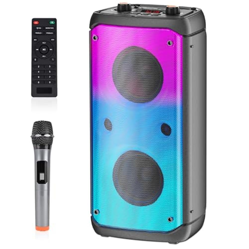 Tamproad Bluetooth Speaker: 80W Peak Wireless TWS Portable – Front View