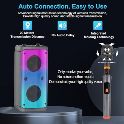 Tamproad Bluetooth Speaker: 80W Peak Wireless TWS Portable – Packaging