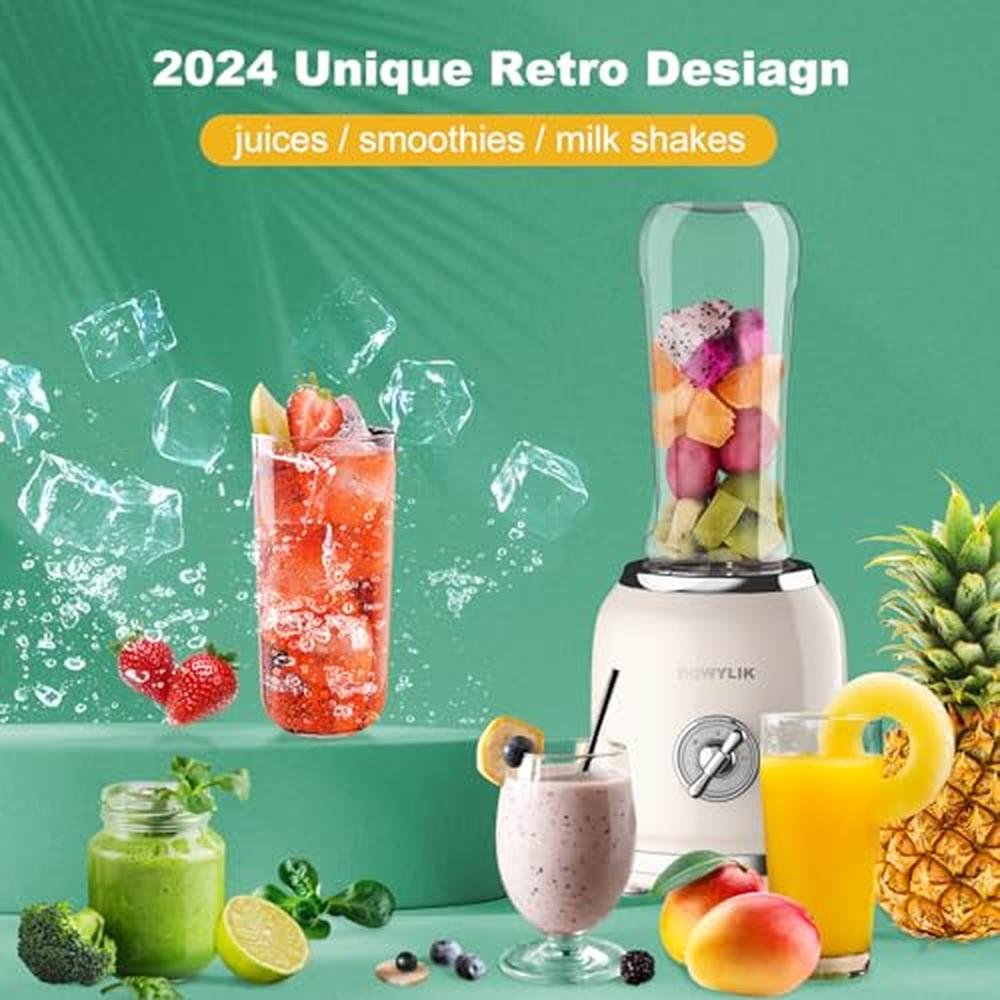 Blender Dowylik: Dowylik Personal Retro Protein Drink – Close-up Detail