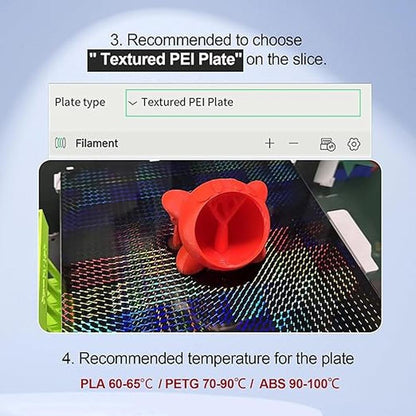H1H Plate: IdeaFormer Textured H1H Build Plate for Bambu – Packaging