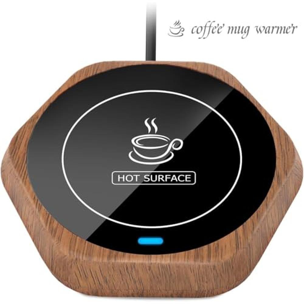 Coffee Warmer: Smart Beverage Heating Plate – Close-up Detail