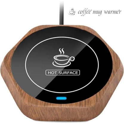 Coffee Warmer: Smart Beverage Heating Plate – Close-up Detail