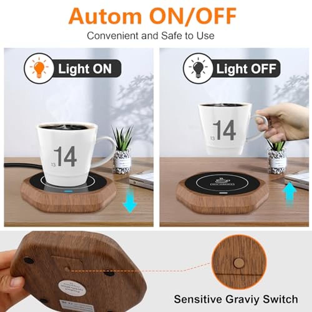 Coffee Warmer: Smart Beverage Heating Plate – In Use