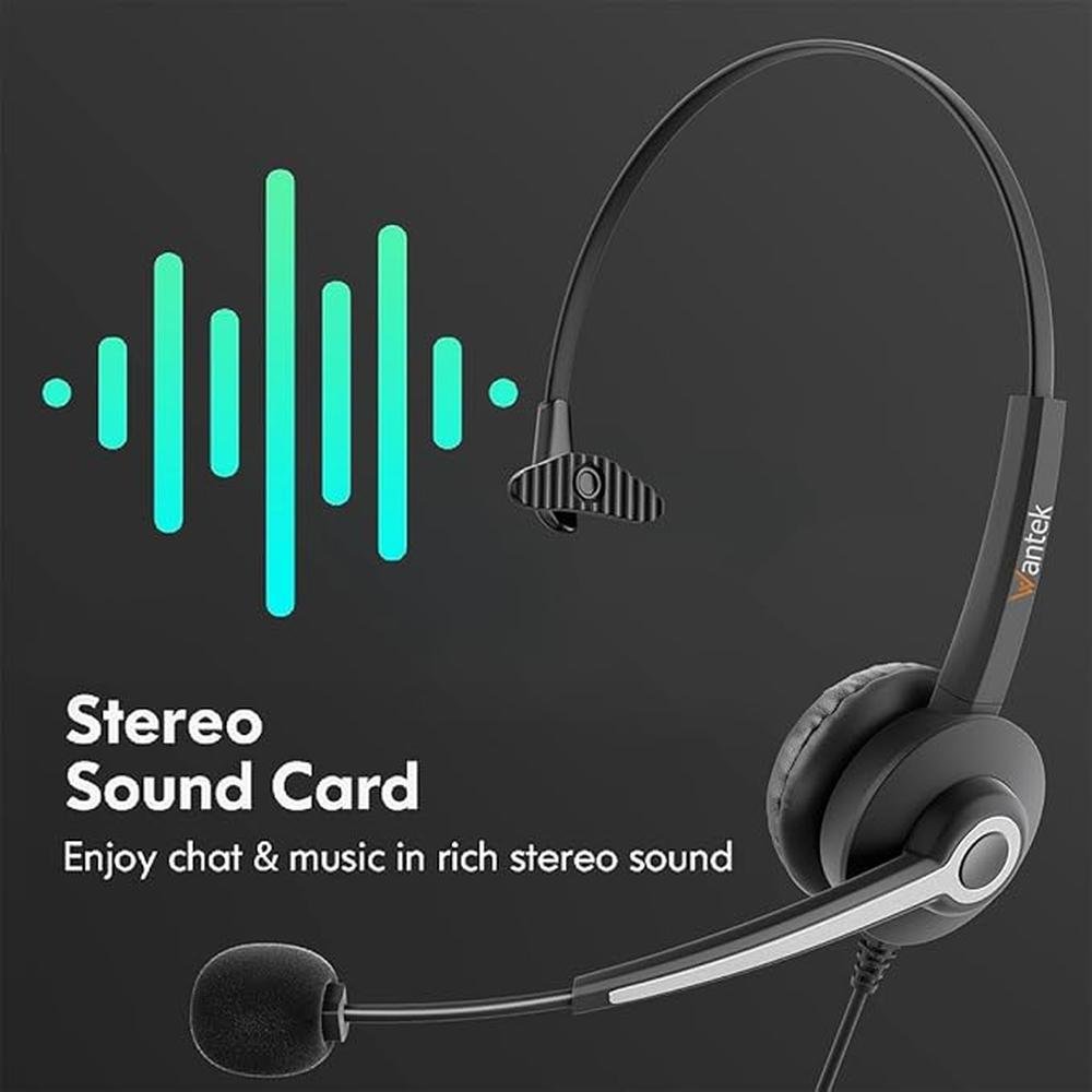USB-A/USB C/3.5mm Jack 3-in-1 PC Headset – Packaging