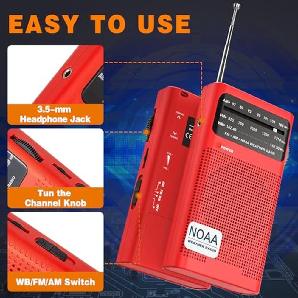 Goodes Radio: NOAA Weather Radio with Best Reception – Packaging