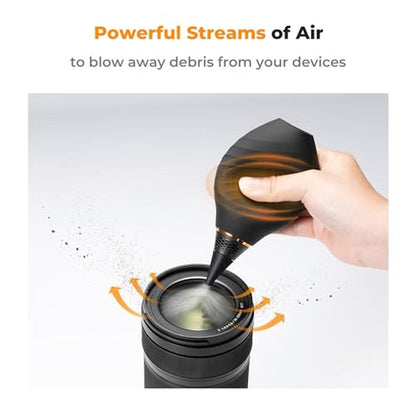Camera Lens Cleaning Kit: K&F CONCEPT 10-in-1 Advanced – In Use