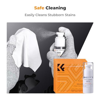 Camera Lens Cleaning Kit: K&F CONCEPT 10-in-1 Advanced – Packaging