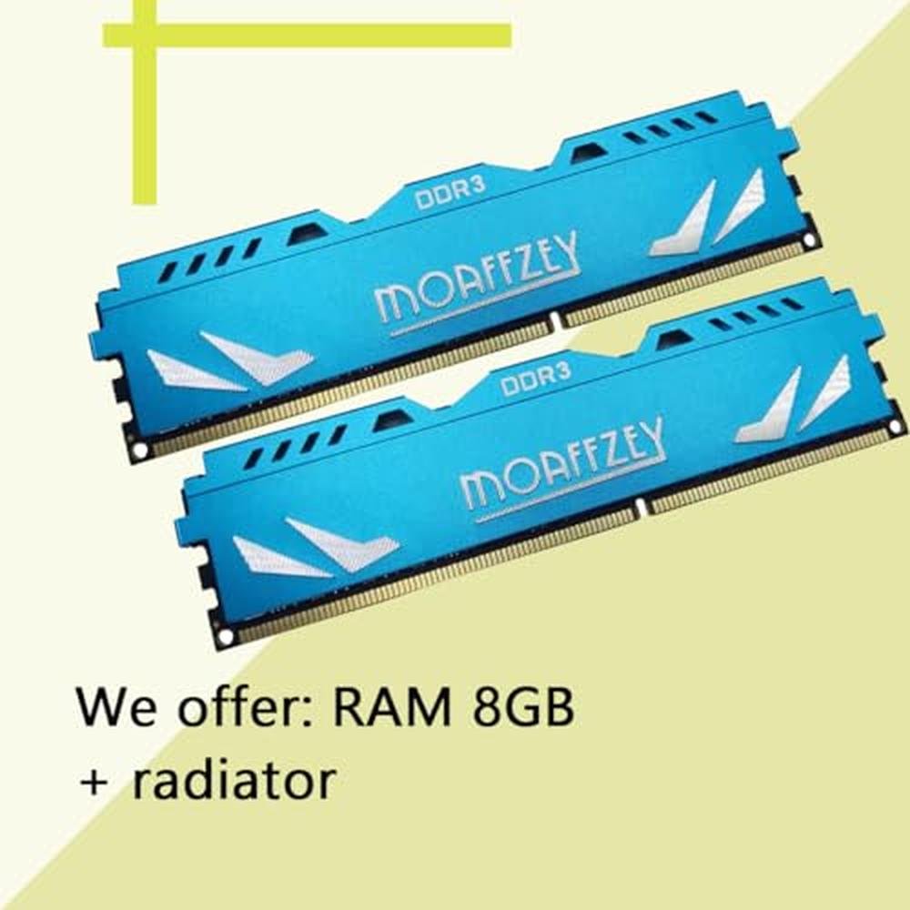 RAM Computer: Moaffzey 1866MHz DDR3 16GB 2x8GB 1.5V – Side View