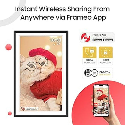 Digital Frame: ApoloSign 15.6 Inch WiFi Digital Photo Frame – Side View