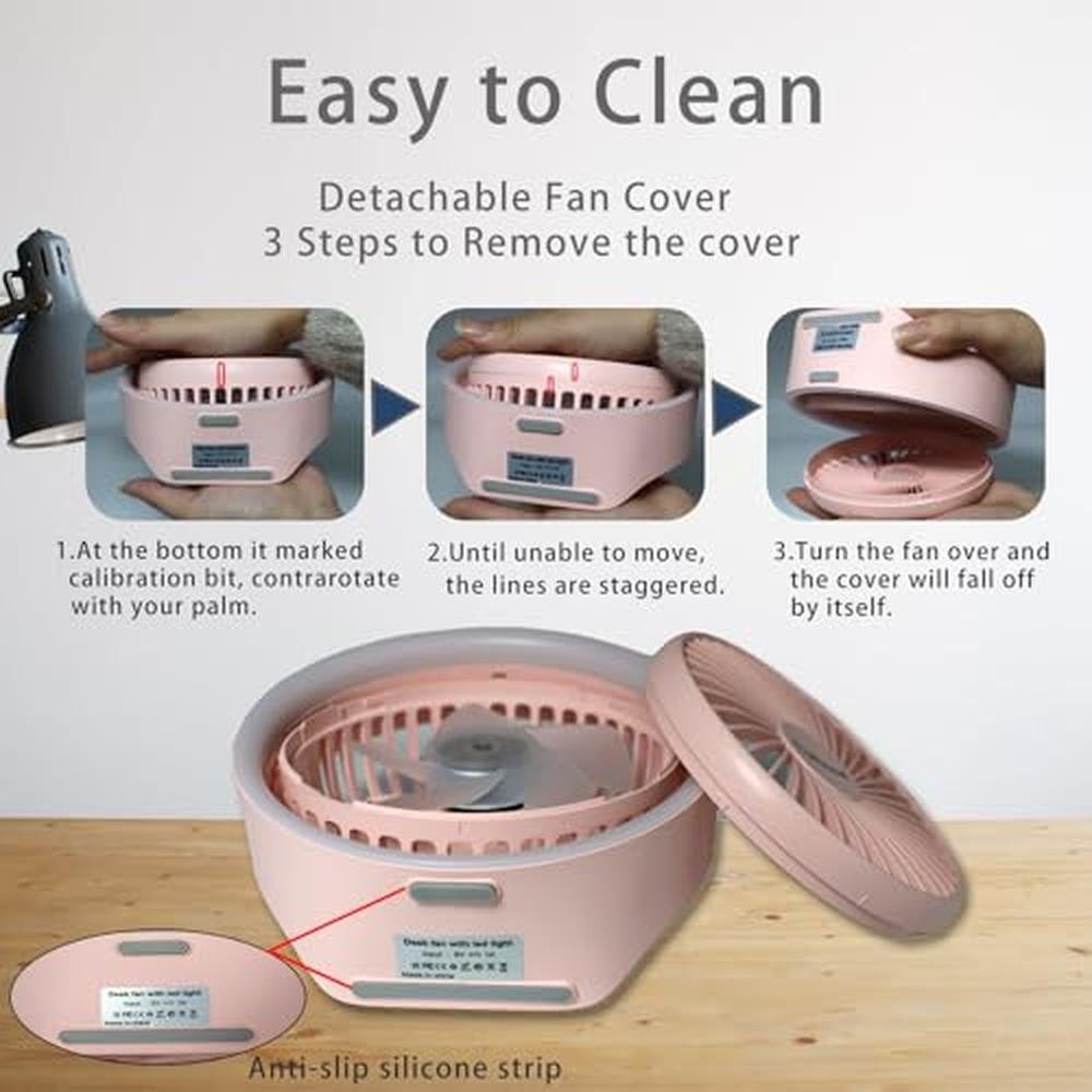 Fan Digibond: Digibond Pink Desk Fan High Power 3000mah – Packaging
