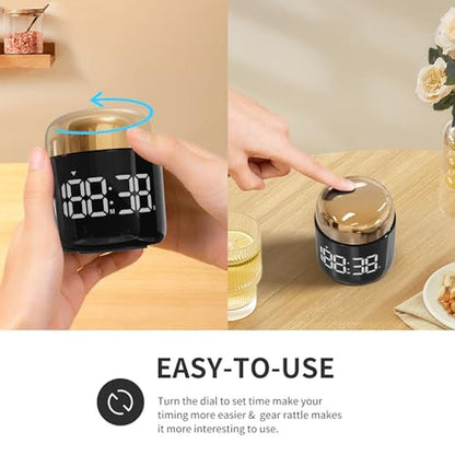 Timer Meesmeek: MeesMeek Digital Kitchen Timer – Side View