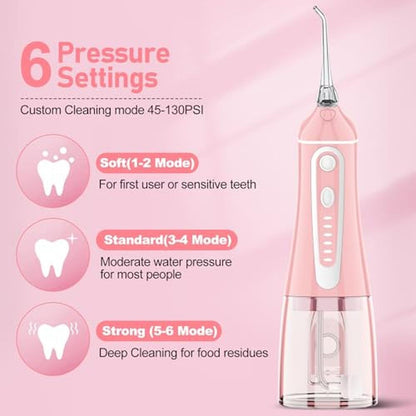 Water Dental Flosser: Grinest Cordless Water Dental Pik – In Use