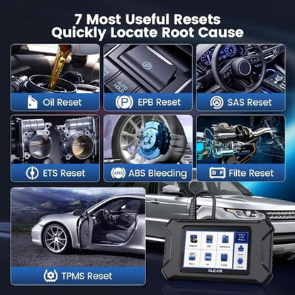 MUCAR CS6 OBD2 Scanner Diagnostic Tool – Close-up Detail