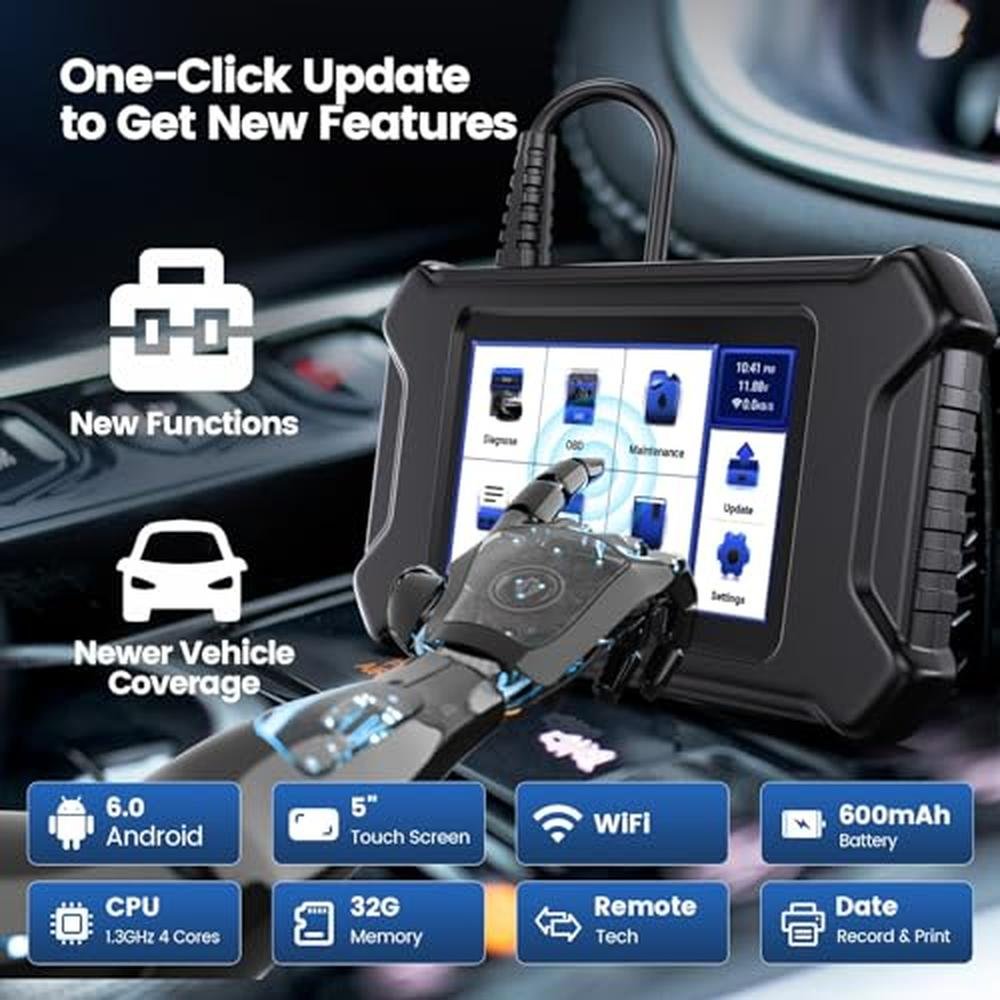 MUCAR CS6 OBD2 Scanner Diagnostic Tool – In Use