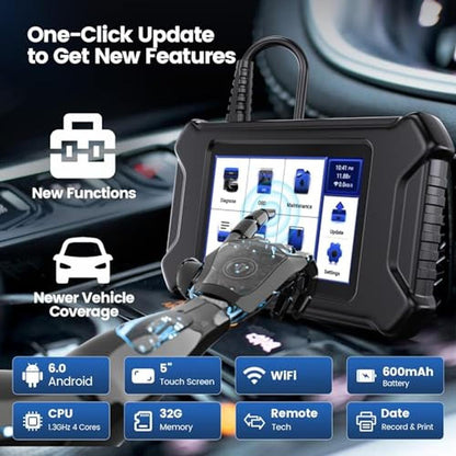 MUCAR CS6 OBD2 Scanner Diagnostic Tool – In Use