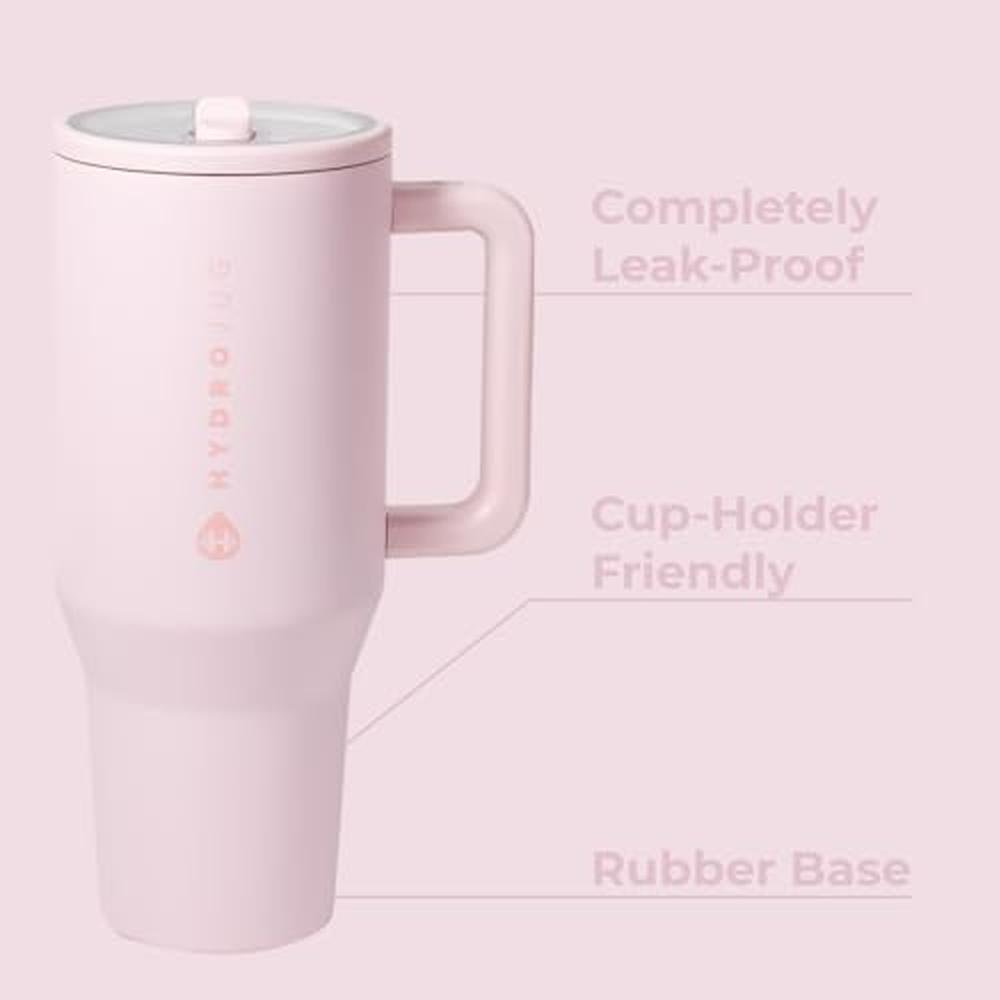 HydroJug Traveler: 40 oz Insulated Stainless Steel Water – Side View