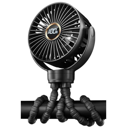 Fan Fans: KIDEE Mini Stroller Fan Portable Battery Operated – Front View
