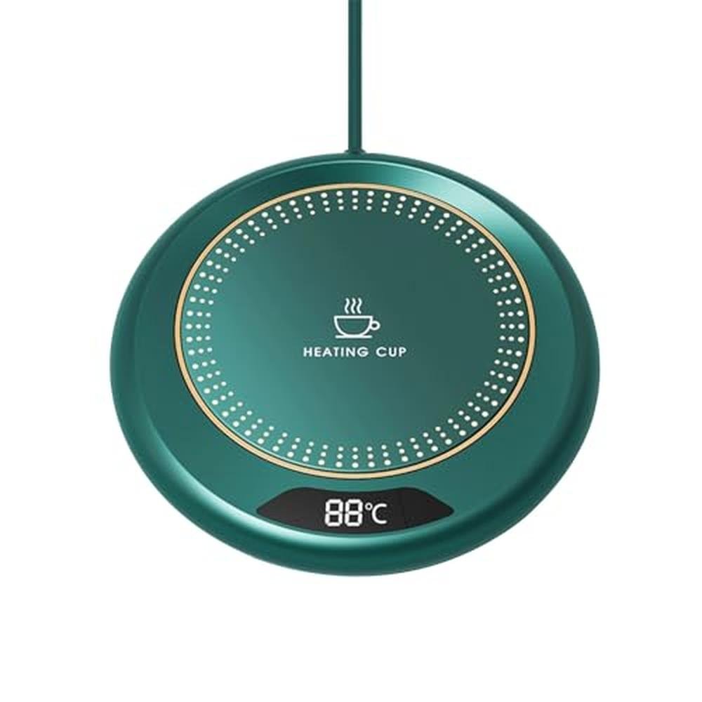 Warmer Coffee: Luckyalc Coffee Mug Warmer for Desk – Front View