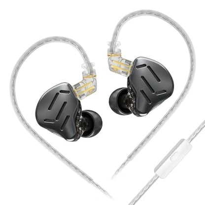 Zax Headphone: KZ Zax In-Ear Monitor 16-Unit HiFi Noise – Front View