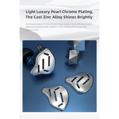 Zax Headphone: KZ Zax In-Ear Monitor 16-Unit HiFi Noise – In Use