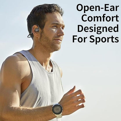 Bone Conduction Headphones Bluetooth Open Ear Earphones – Side View
