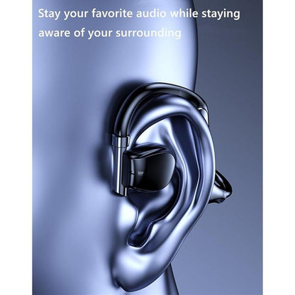 Bone Conduction Headphones Bluetooth Open Ear Earphones – In Use