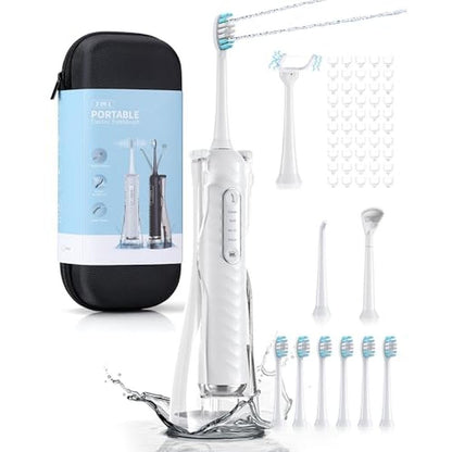 Toothbrush Water: Duolosy Electric Toothbrush with Water – Front View