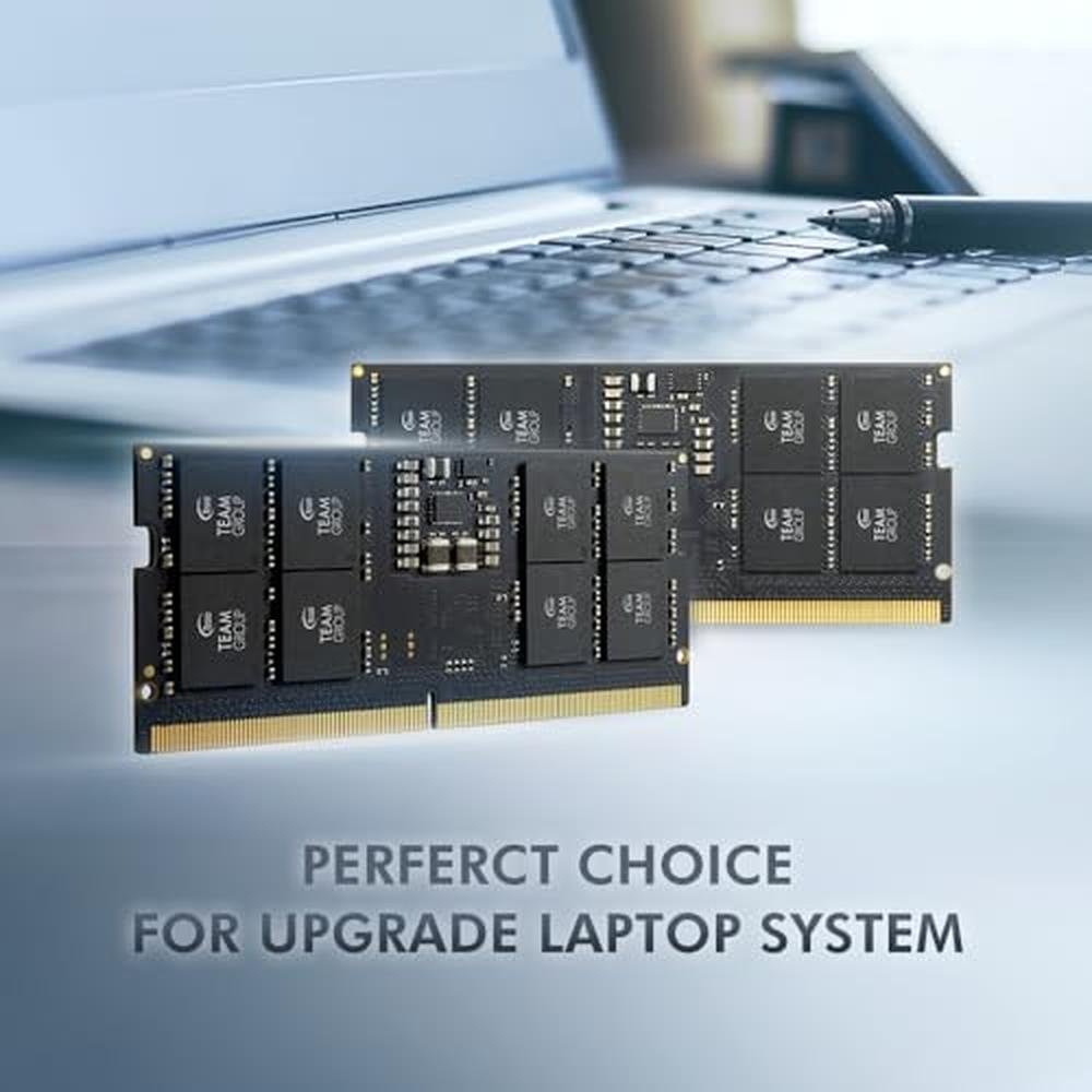 TeamGroup Elite: TeamGroup Elite SODIMM DDR5 16GB 2x8GB – Side View