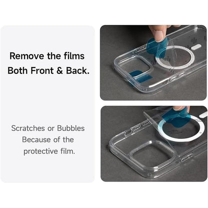 oakxco for iPhone 13 Case Clear Magnetic Compatible with – In Use