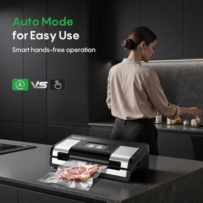 Vacuum Sealer: Fully Automatic 95Kpa Food Vacuum Sealer – Close-up Detail