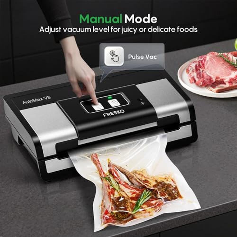 Vacuum Sealer: Fully Automatic 95Kpa Food Vacuum Sealer – In Use