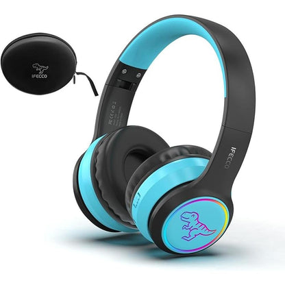 IFECCO Wireless Kids Boys Headphones with Microphone – Front View