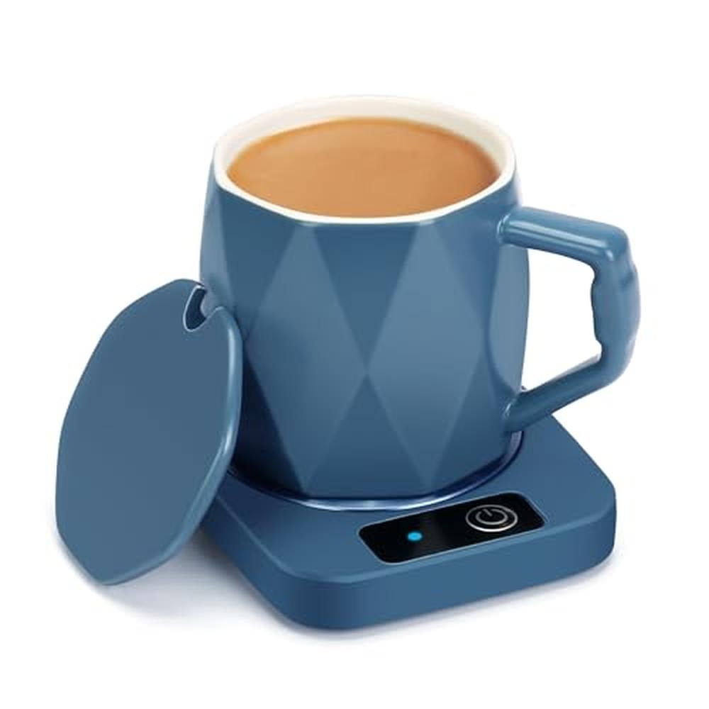 Coffee Warmer: AZFUNN Desk Coffee Mug Warmer with Ceramic – Front View