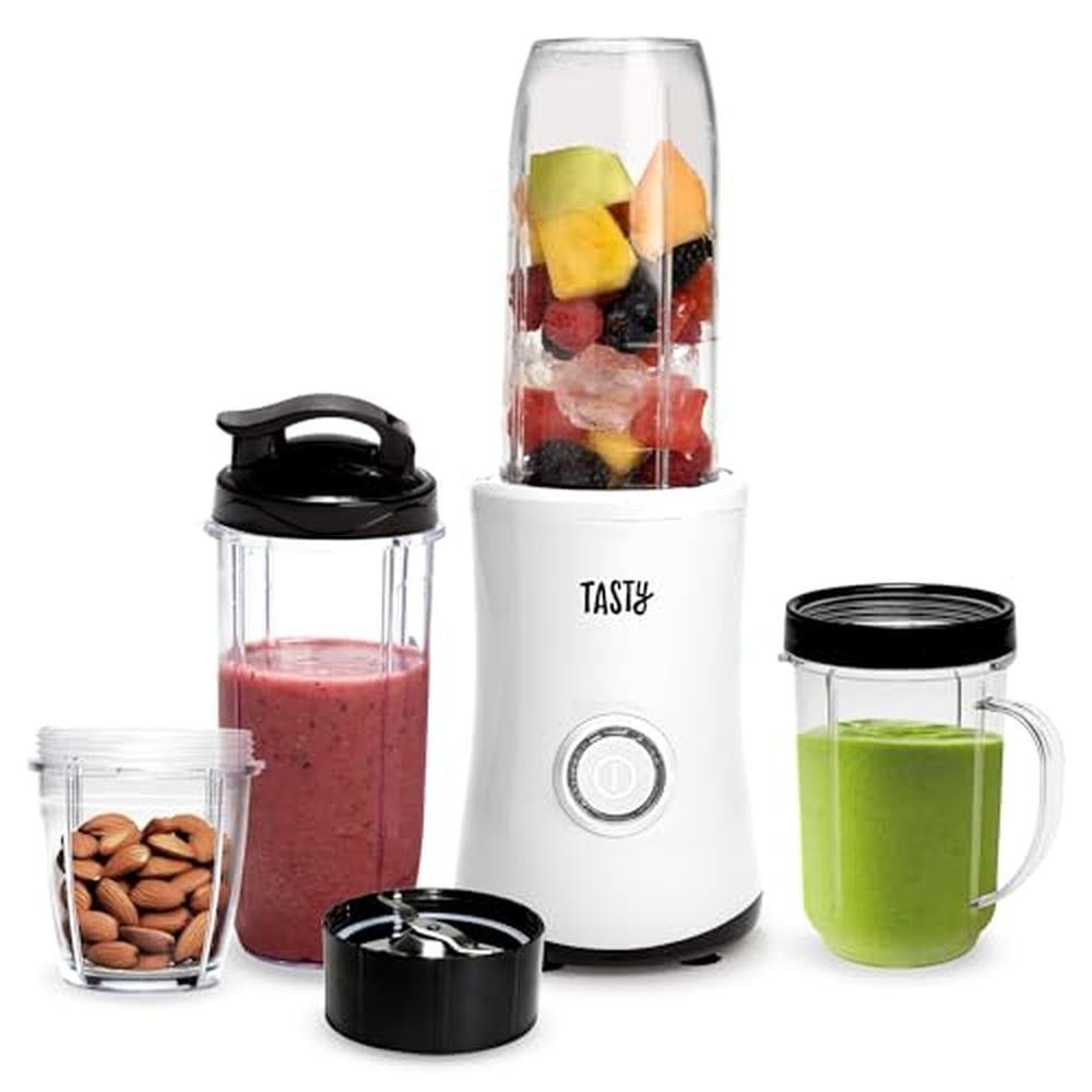 Tasty Personal Blender with Cups – Front View