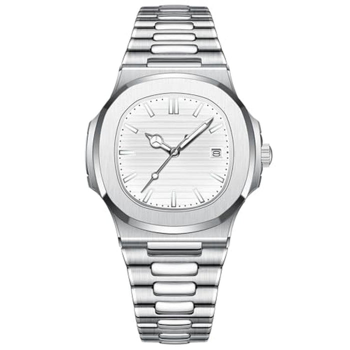 Men Quartz: Premium Quartz Movement Watch – Front View