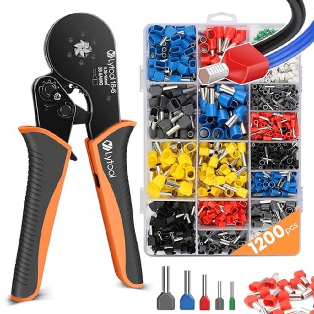 Crimper Lytool: Lytool Ferrule Crimping Tool Kit Hexagonal – Front View