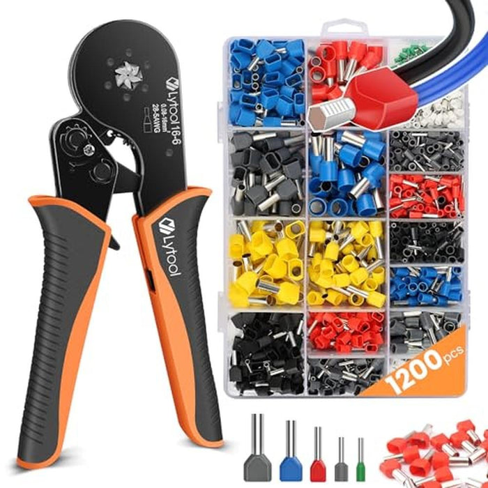 Crimper Lytool: Lytool Ferrule Crimping Tool Kit Hexagonal – Front View
