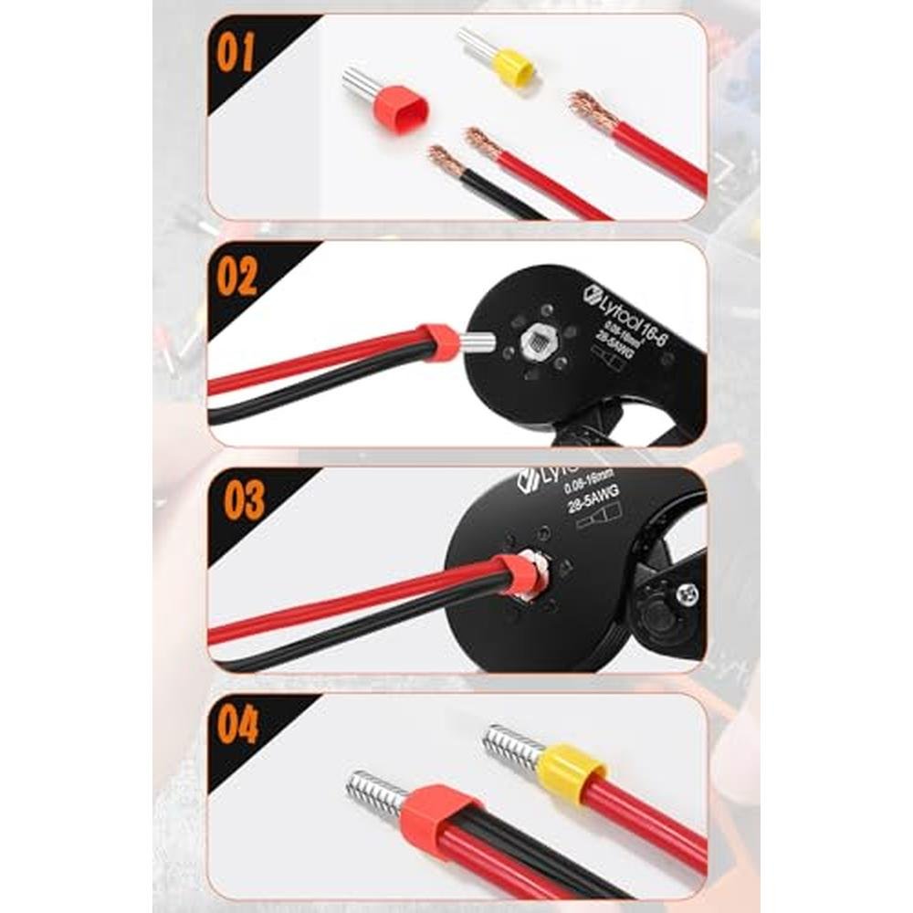 Crimper Lytool: Lytool Ferrule Crimping Tool Kit Hexagonal – Packaging