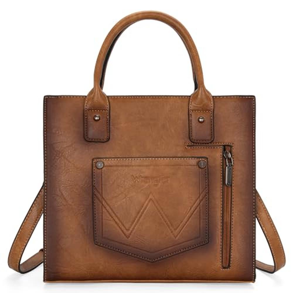 Purse Wrangler: Wrangler Tote Bag for Women Western Purse – Close-up Detail