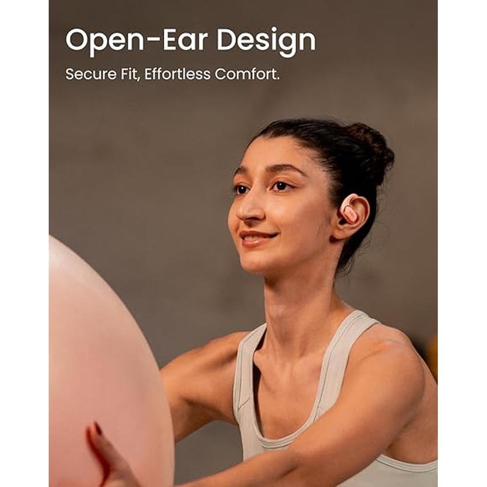 Shokz OpenFit: Premium Open-Ear Headphones – In Use