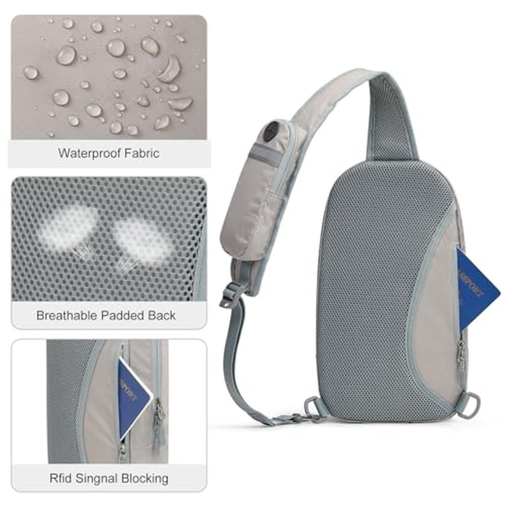 G4Free Sling Bag: Premium RFID Blocking Crossbody Backpack – Packaging
